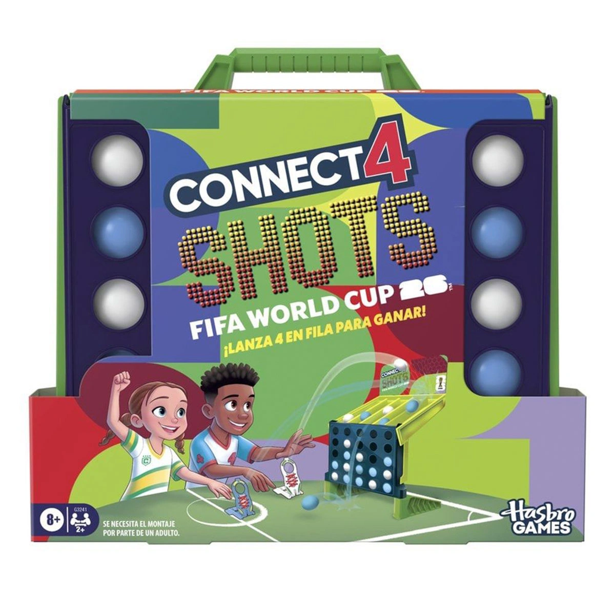 JUEGO DE MESA HASBRO GAMES CONNECT 4 SHOTS COPA MUNDIAL DE LA FIFA 2026 - 5