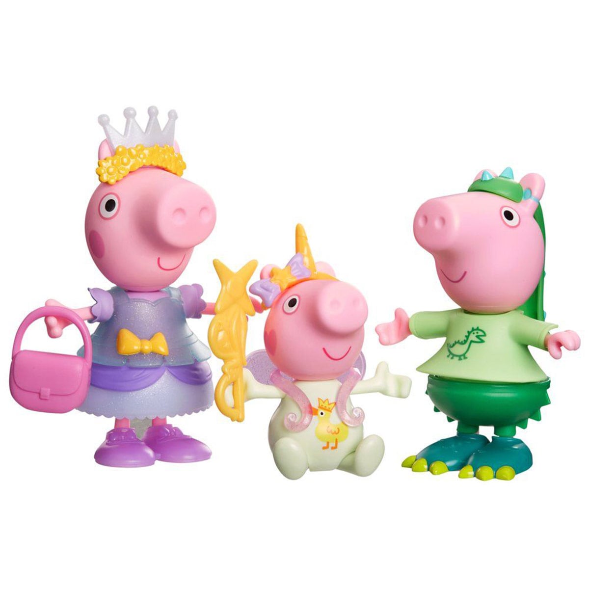 MUÑECA PEPPA PIG TRES CERDITOS VESTIDOS CON ESTILO - 5