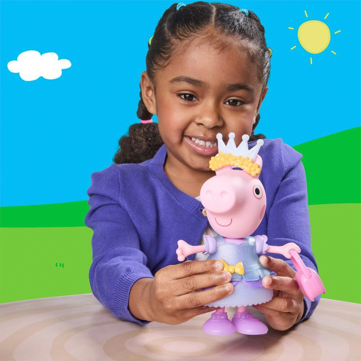 MUÑECA PEPPA PIG TRES CERDITOS VESTIDOS CON ESTILO - 8