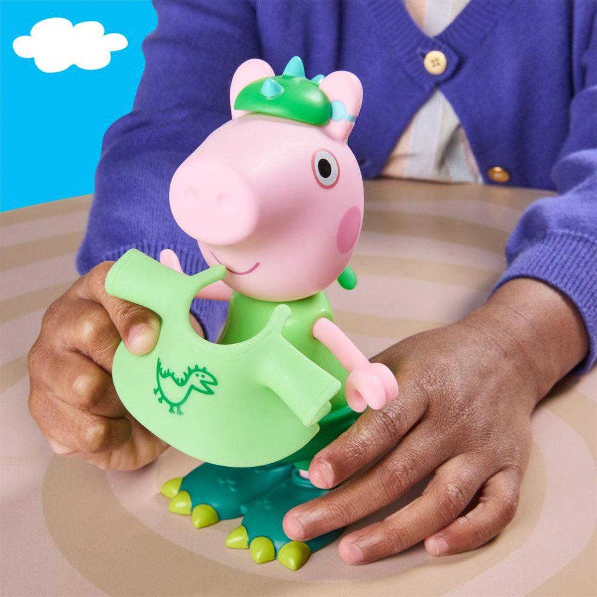 MUÑECA PEPPA PIG TRES CERDITOS VESTIDOS CON ESTILO - 10
