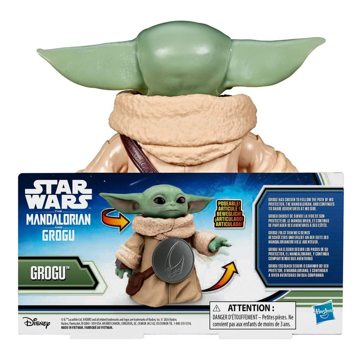 FIGURA DE ACCIÓN STAR WARS THE MANDALORIAN & GROGU GROGU - 4