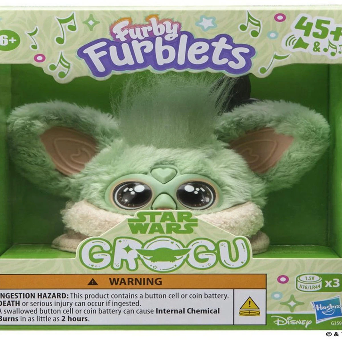 MINI AMIGO INTERACTIVO FURBY FURBLETS STAR WARS GROGU - 5