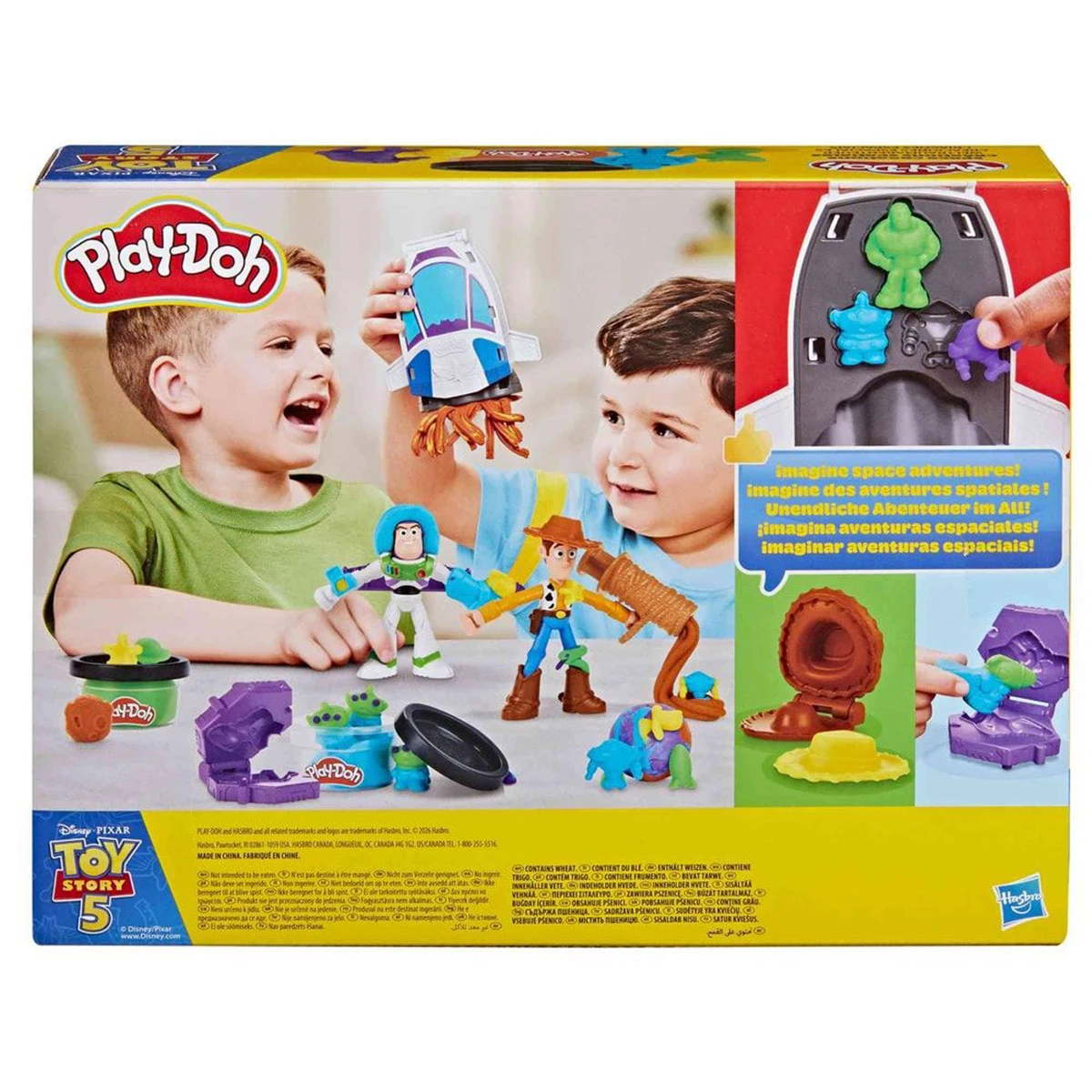 SET DE MASAS MOLDEABLES PLAY DOH TOY STORY CREACIONES ESPACIALES - 5