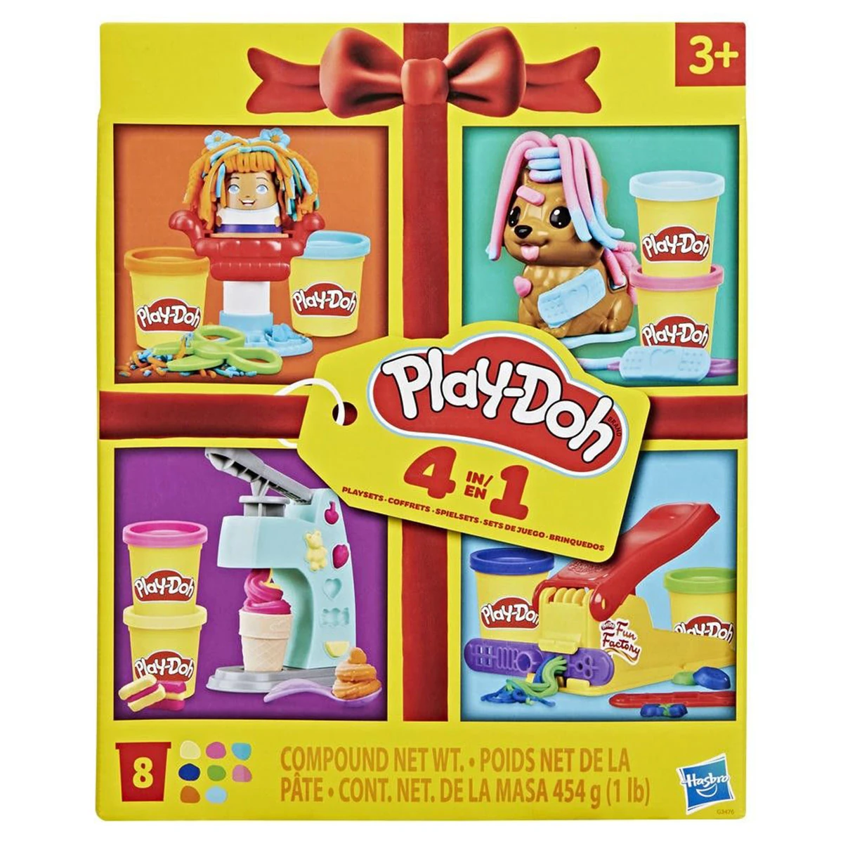 SET DE MASAS MOLDEABLES PLAY-DOH PACK DE MINISETS CLÁSICOS - 1