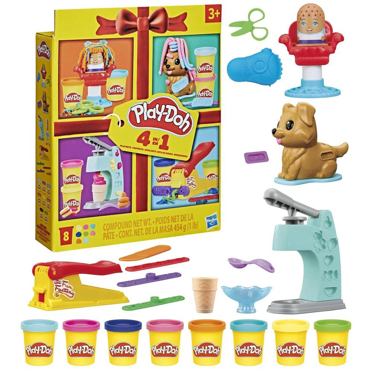 SET DE MASAS MOLDEABLES PLAY-DOH PACK DE MINISETS CLÁSICOS - 3
