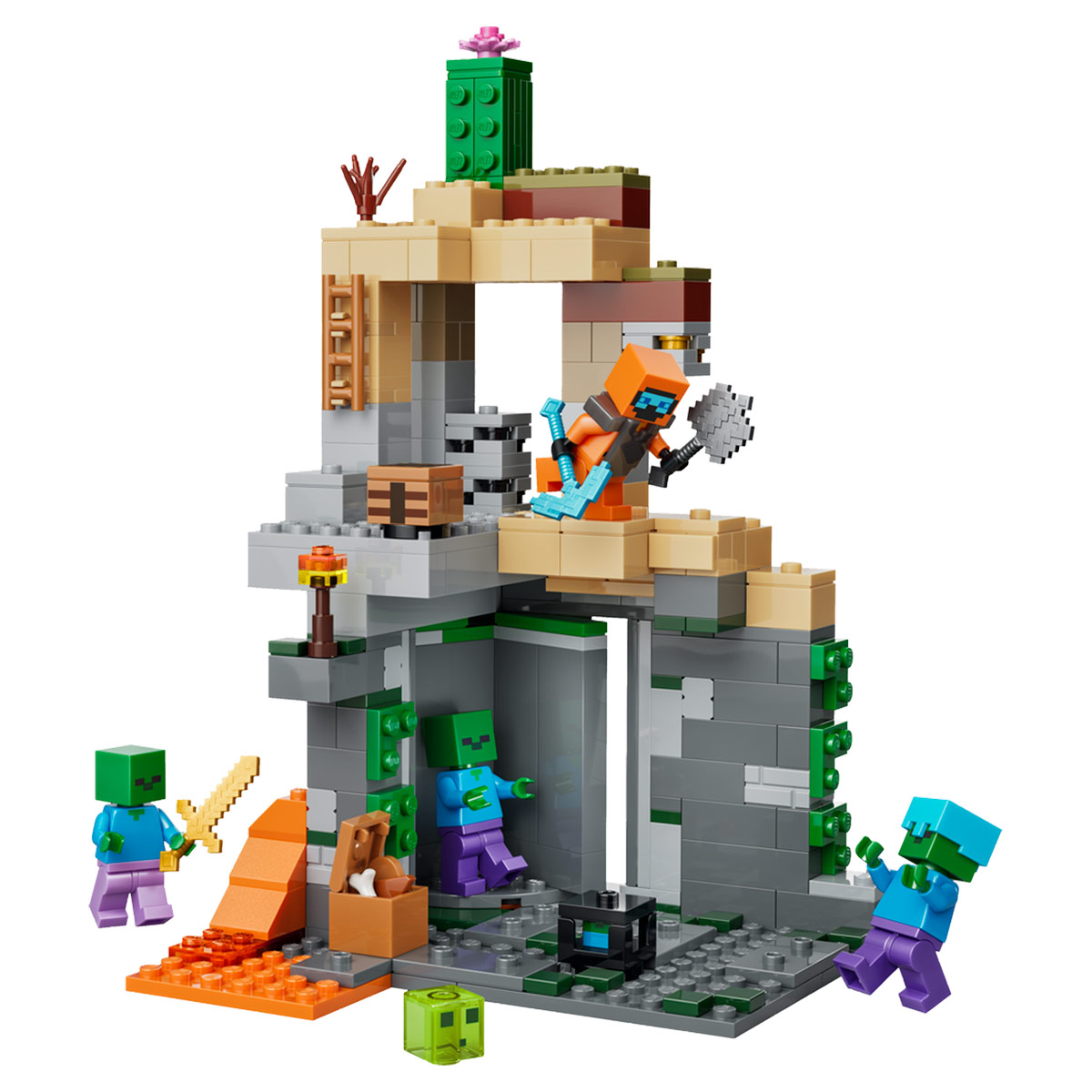 BLOQUES CONSTRUCCIÓN LEGO 21587 LA MAZMORRA DE ZOMBIS - 1