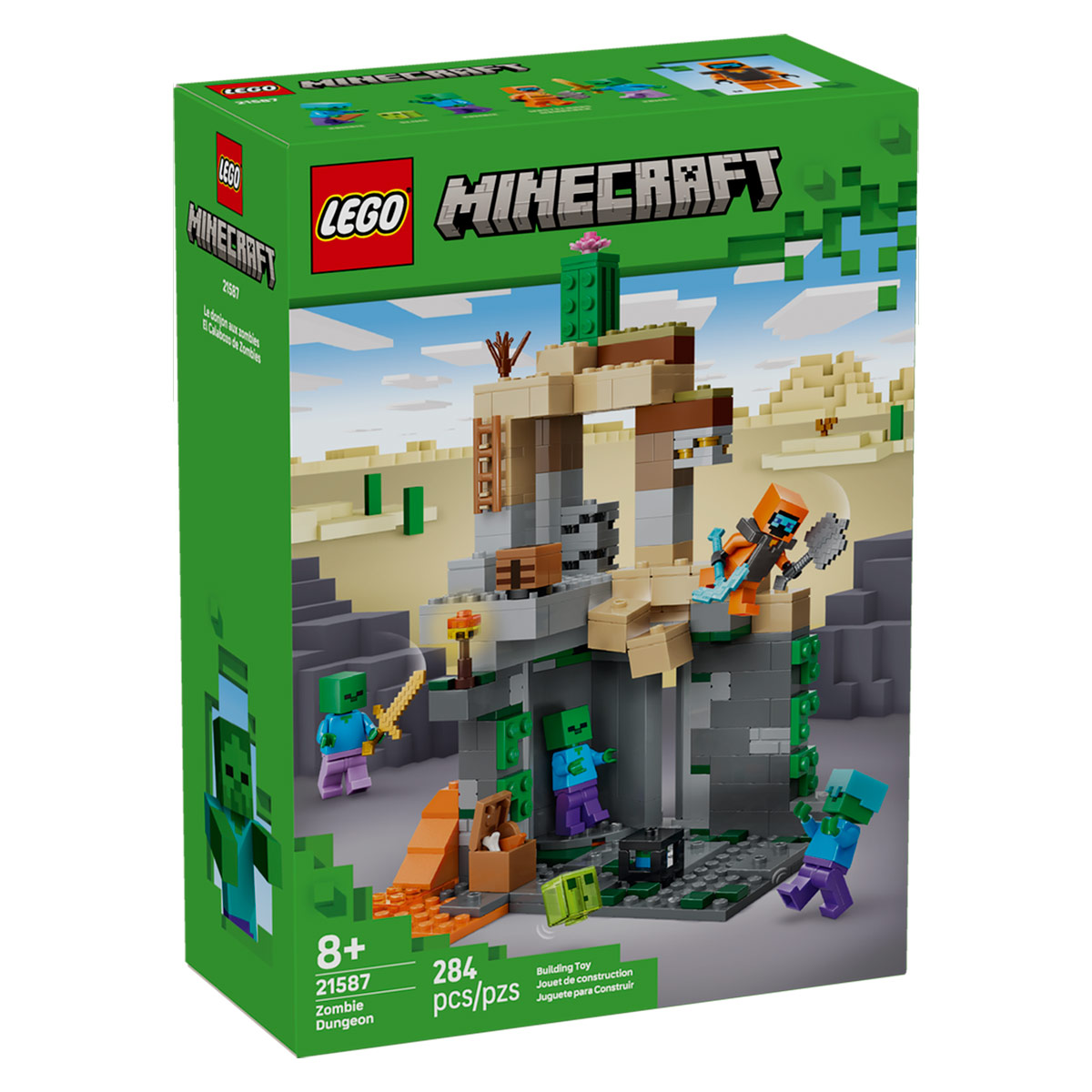 BLOQUES CONSTRUCCIÓN LEGO 21587 LA MAZMORRA DE ZOMBIS - 2