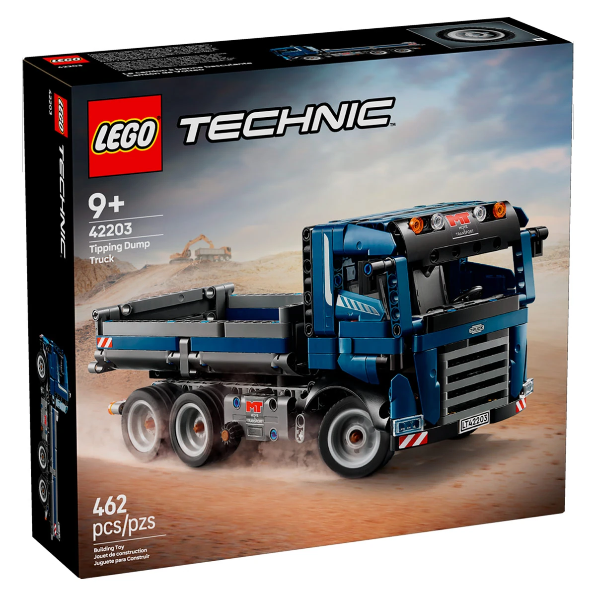 BLOQUES CONSTRUCCIÓN LEGO 42203 VOLQUETE BASCULANTE - 2