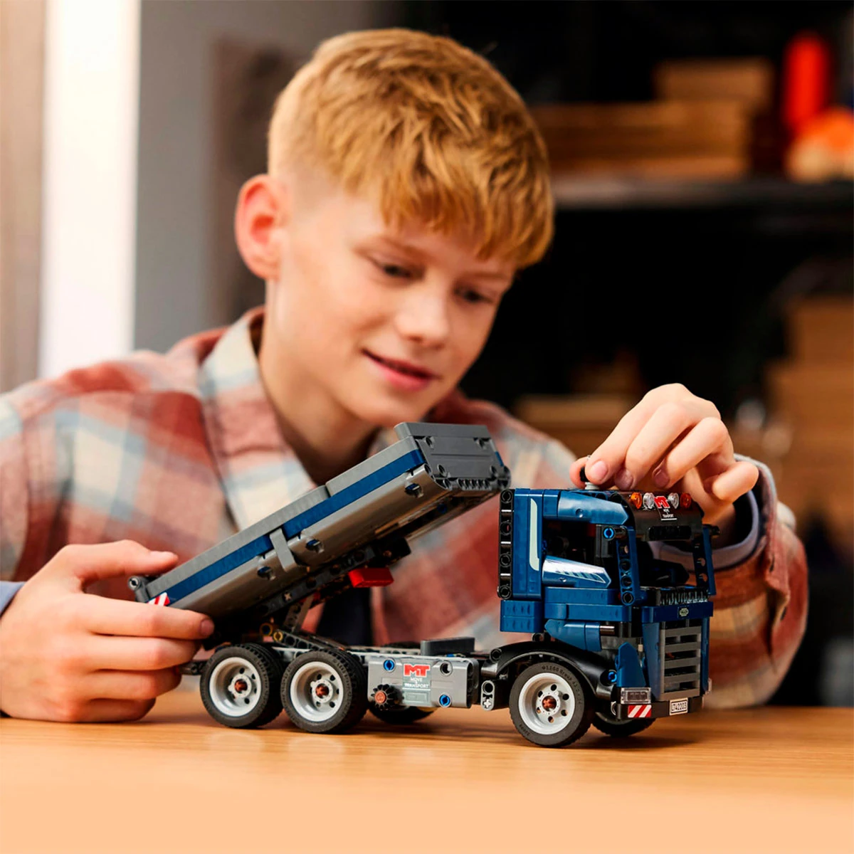 BLOQUES CONSTRUCCIÓN LEGO 42203 VOLQUETE BASCULANTE - 3