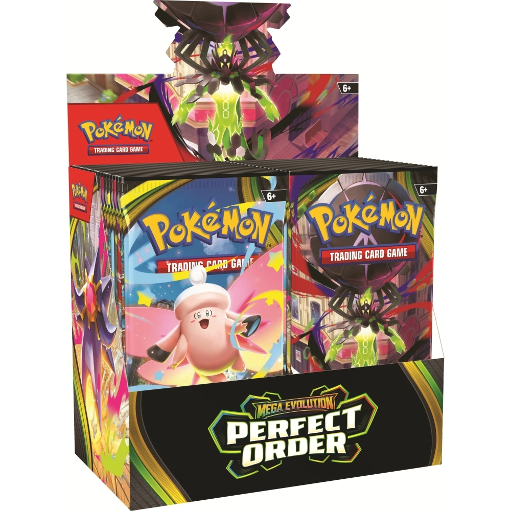 CARTAS POKÉMON TCG "MEGA EVOLUTION - PERFECT ORDER" BOOSTER EN INGLÉS - 36 SOBRES - 1
