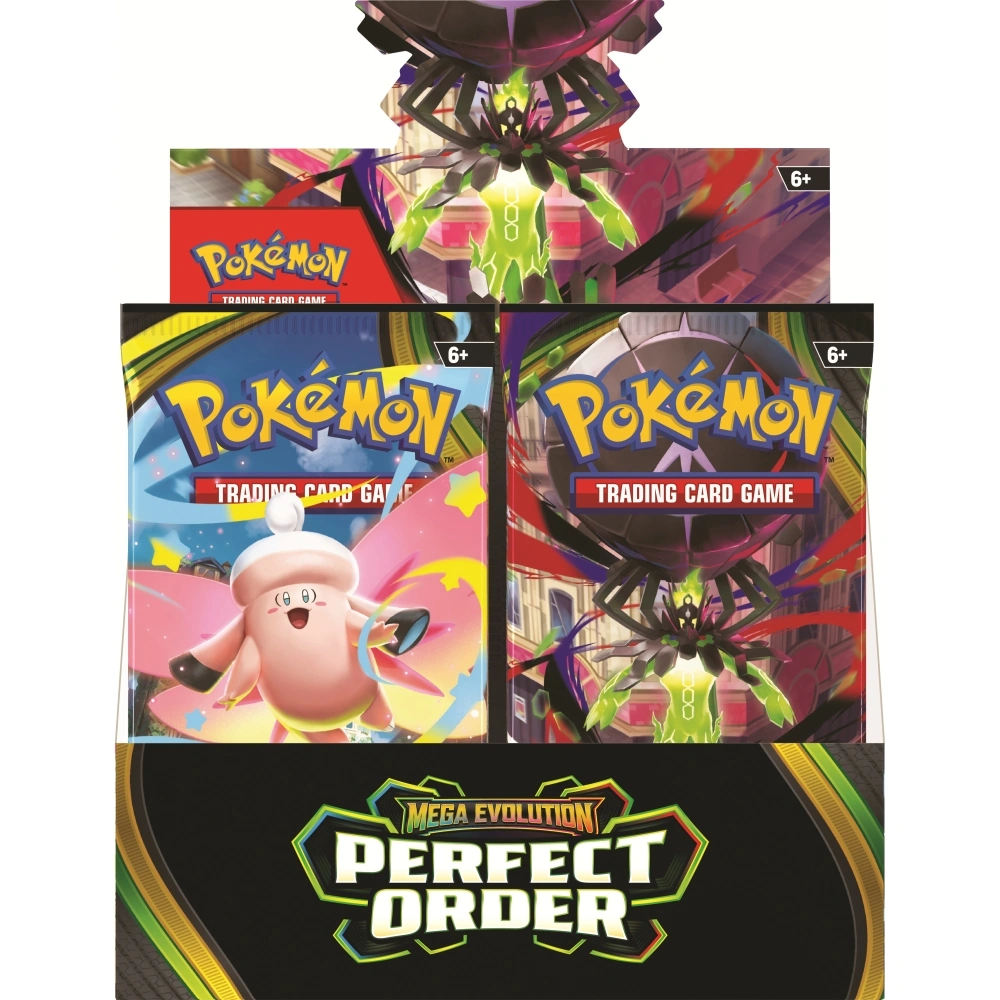 CARTAS POKÉMON TCG "MEGA EVOLUTION - PERFECT ORDER" BOOSTER EN INGLÉS - 36 SOBRES - 2