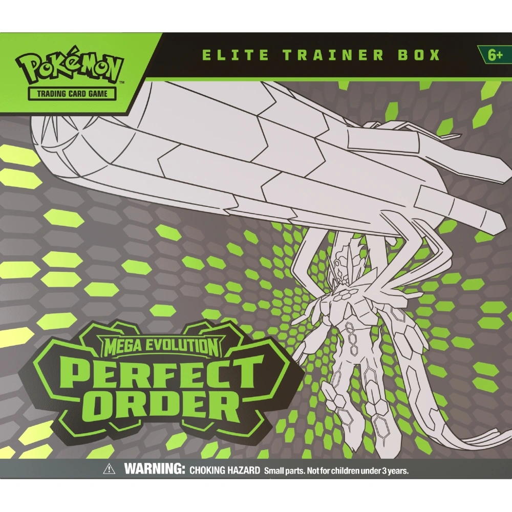 CARTAS POKÉMON TCG "MEGA EVOLUTION - PERFECT ORDER" ETB EN INGLÉS - 1