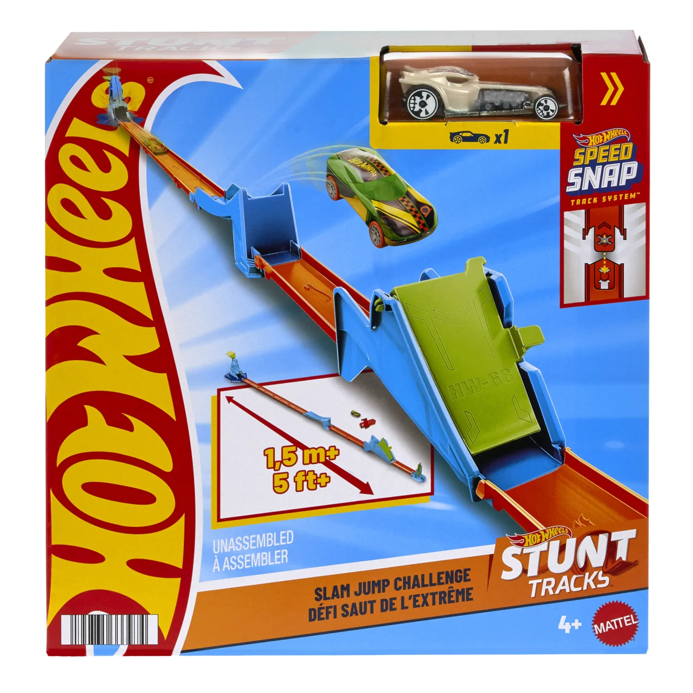 PISTA DE JUGUETE HOT WHEELS ACROBACIAS SORPRESA - 2
