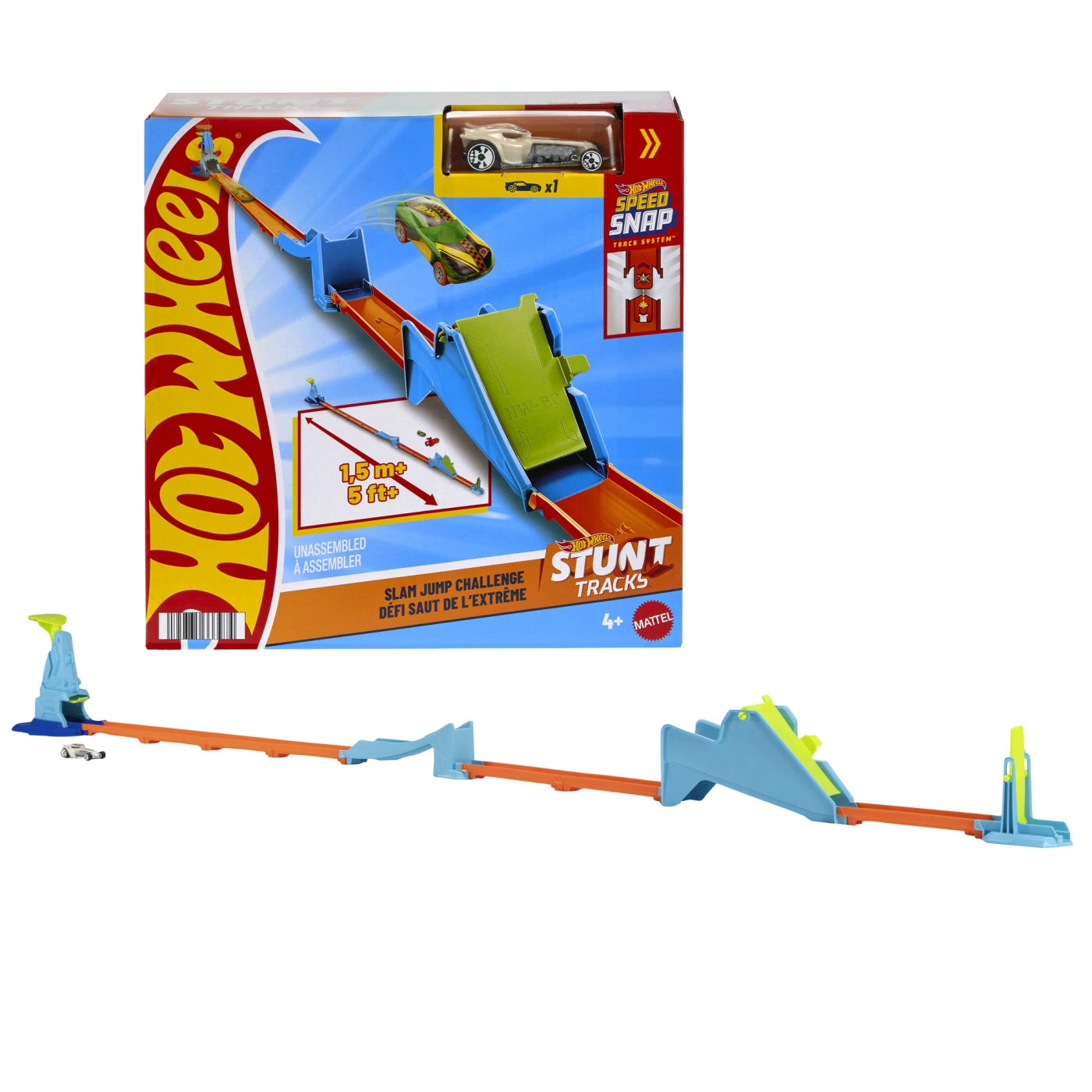 PISTA DE JUGUETE HOT WHEELS ACROBACIAS SORPRESA - 4