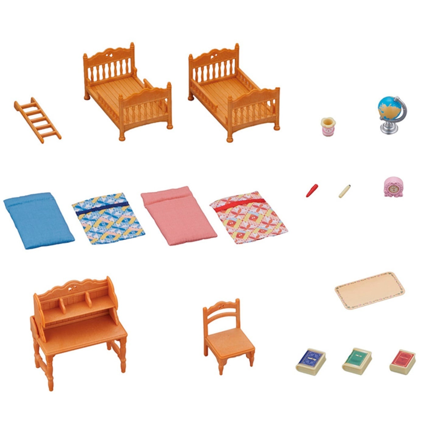 FIGURA COLECCIONABLE SYLVANIAN FAMILIES SET HABITACIÓN DE NÑOS - 2