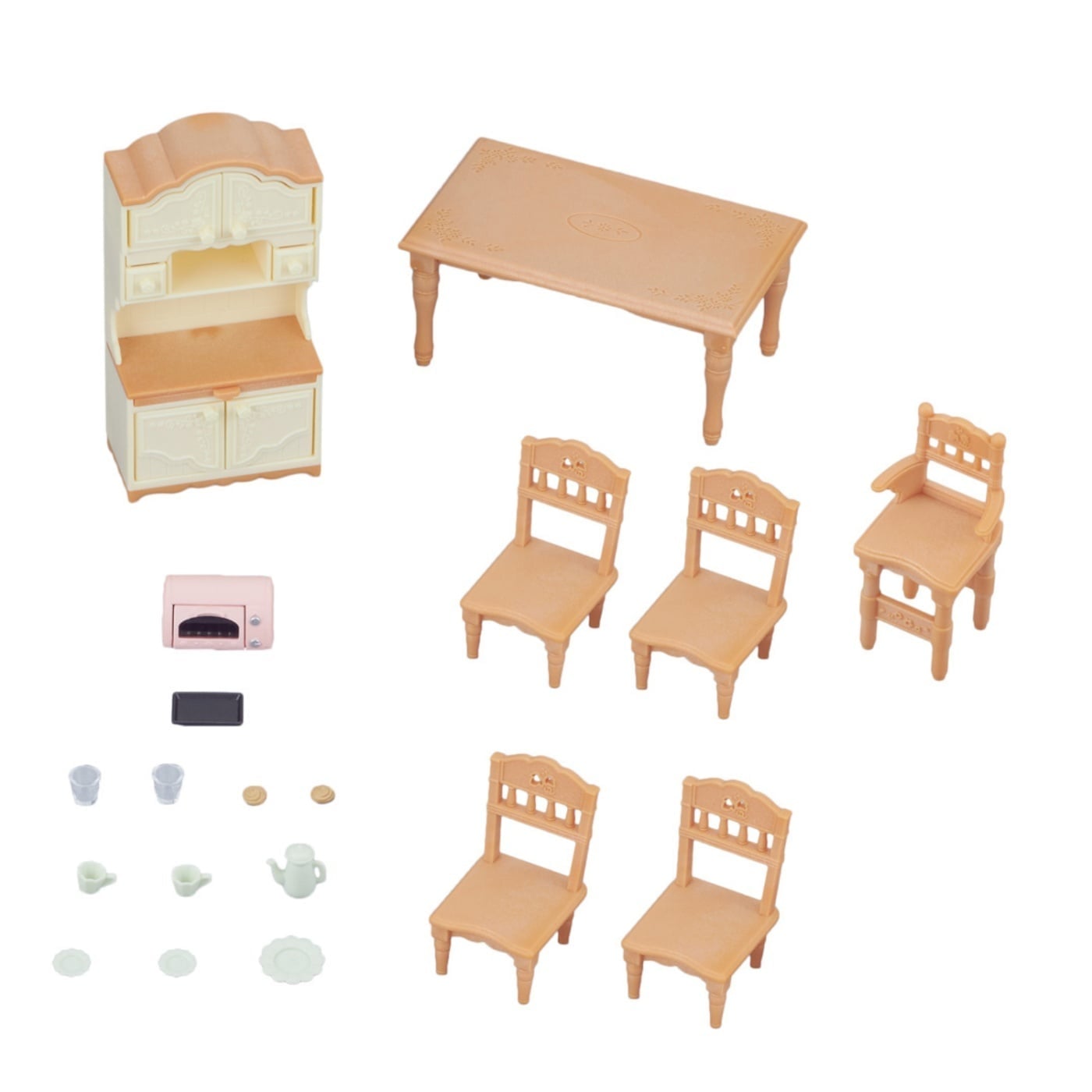 FIGURA COLECCIONABLE SYLVANIAN FAMILIES SET COMEDOR - 2