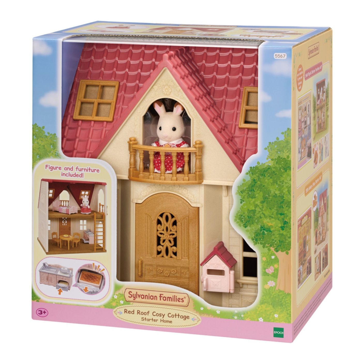 FIGURA COLECCIONABLE SYLVANIAN FAMILIES CASA DE CAMPO - 1