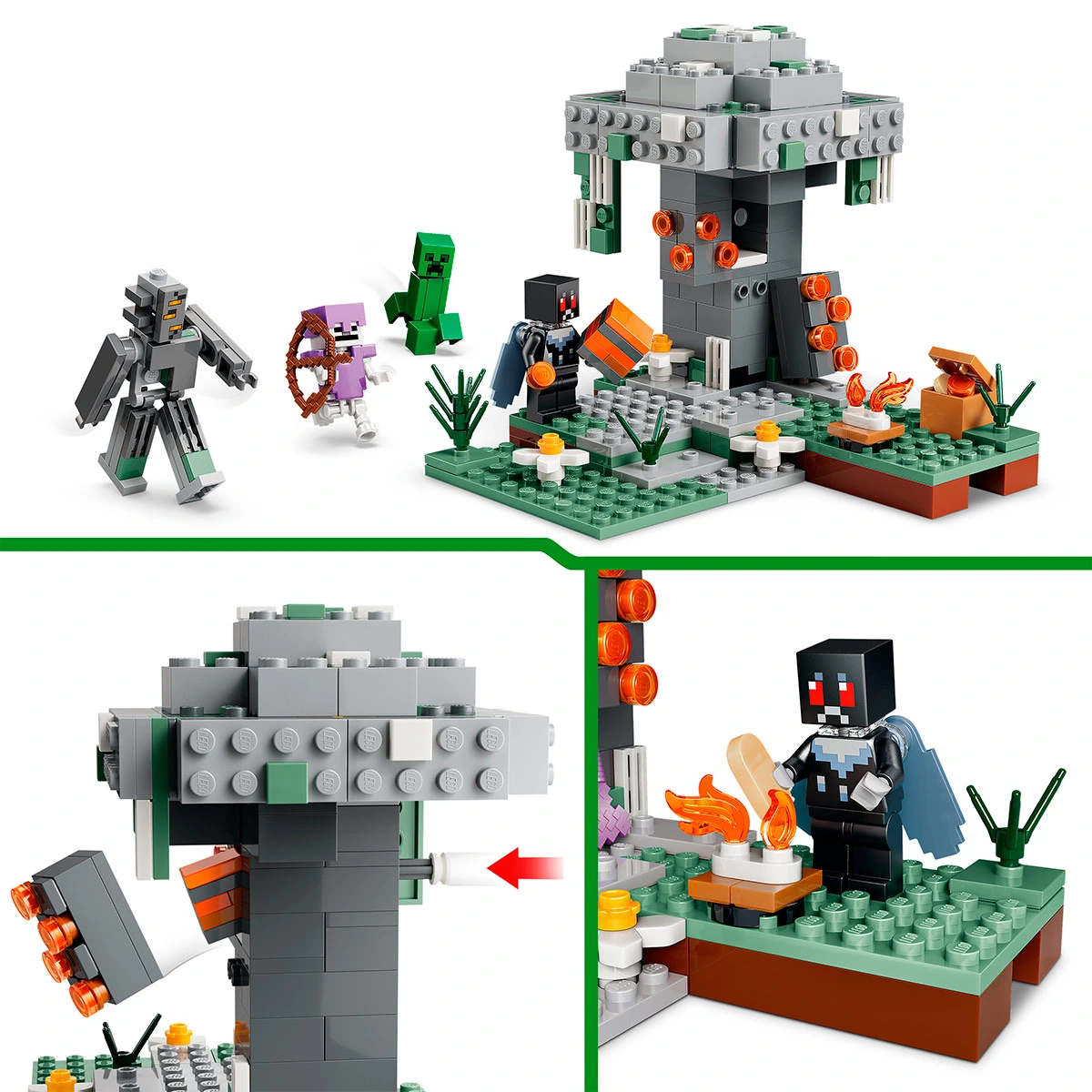 BLOQUES DE CONSTRUCCIÓN LEGO 21586 EL JARDIN PALIDO - 3
