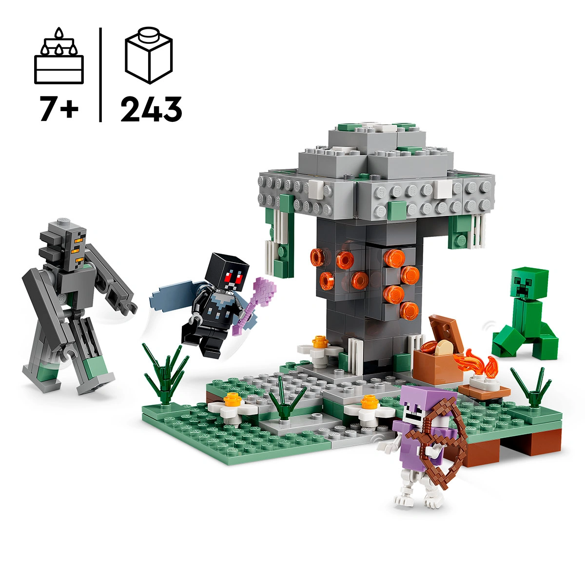 BLOQUES DE CONSTRUCCIÓN LEGO 21586 EL JARDIN PALIDO - 4