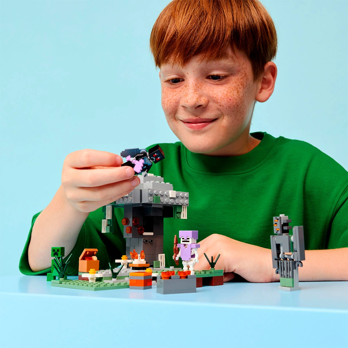 BLOQUES DE CONSTRUCCIÓN LEGO 21586 EL JARDIN PALIDO - 7