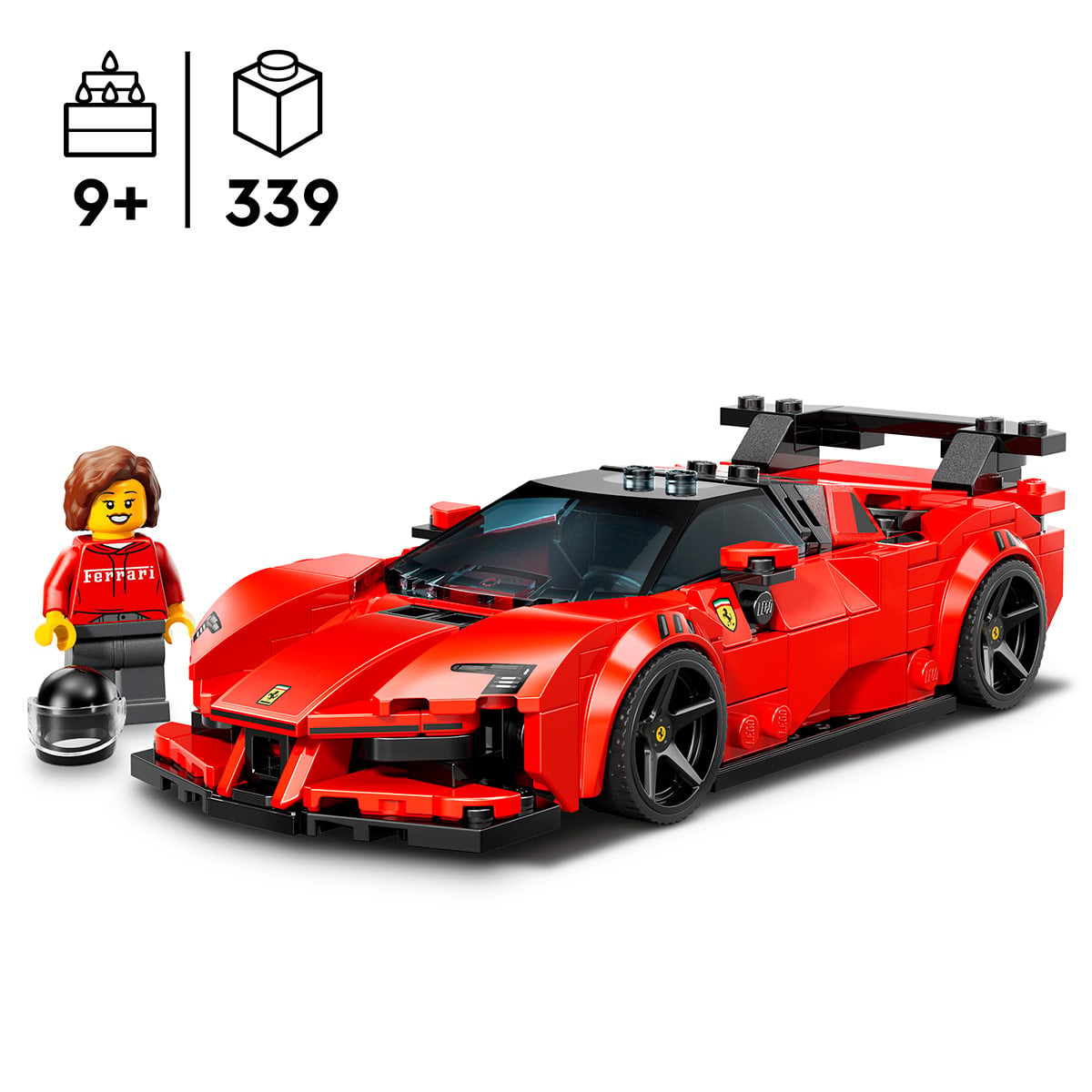 BLOQUES DE CONSTRUCCIÓN LEGO 77254 COCHE DEPORTIVO FERRARI SF90 XX STRADALE - 5