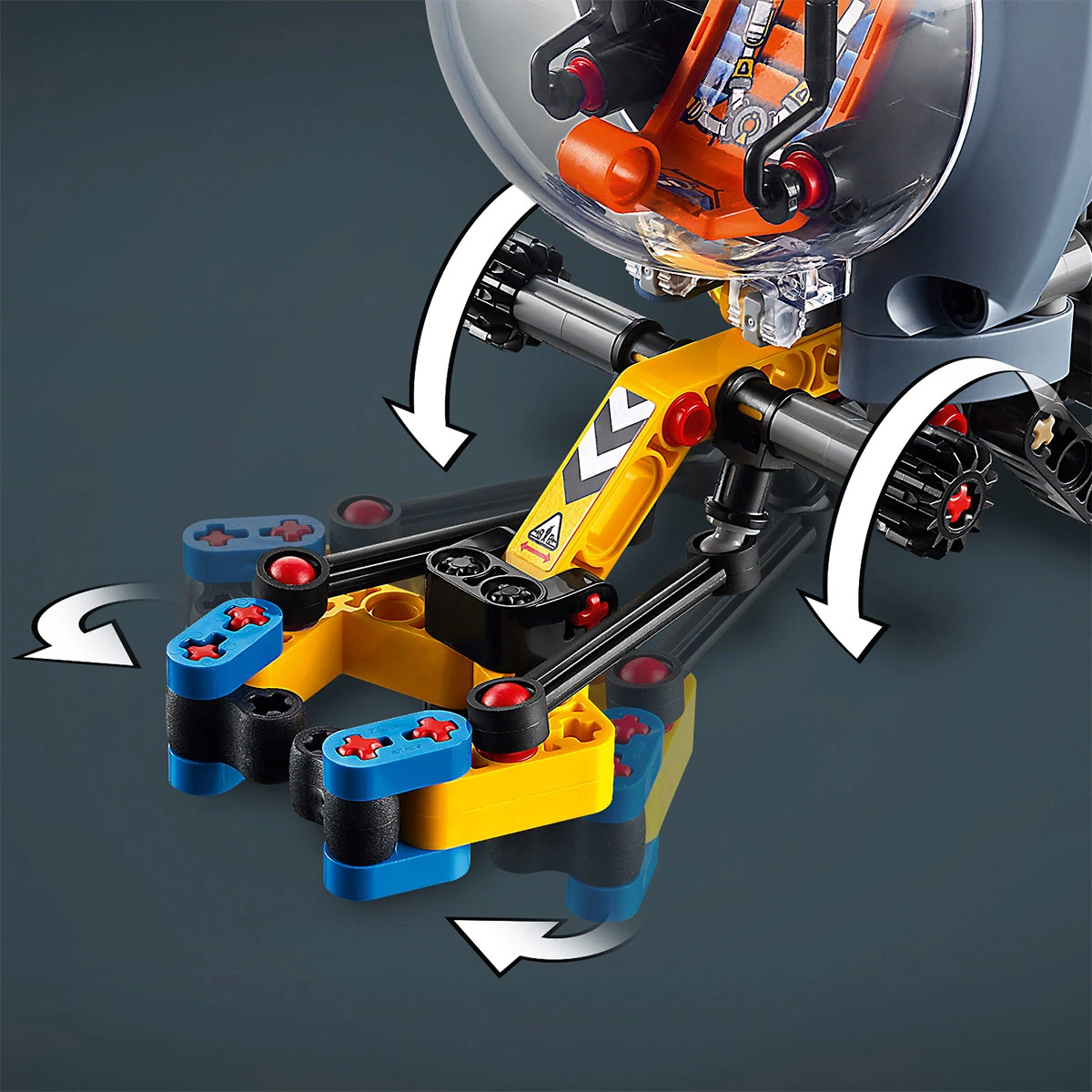 BLOQUES DE CONSTRUCCIÓN LEGO 42201 SUBMARINO DE INVESTIGACION DE AGUAS PROFUNDA - 5