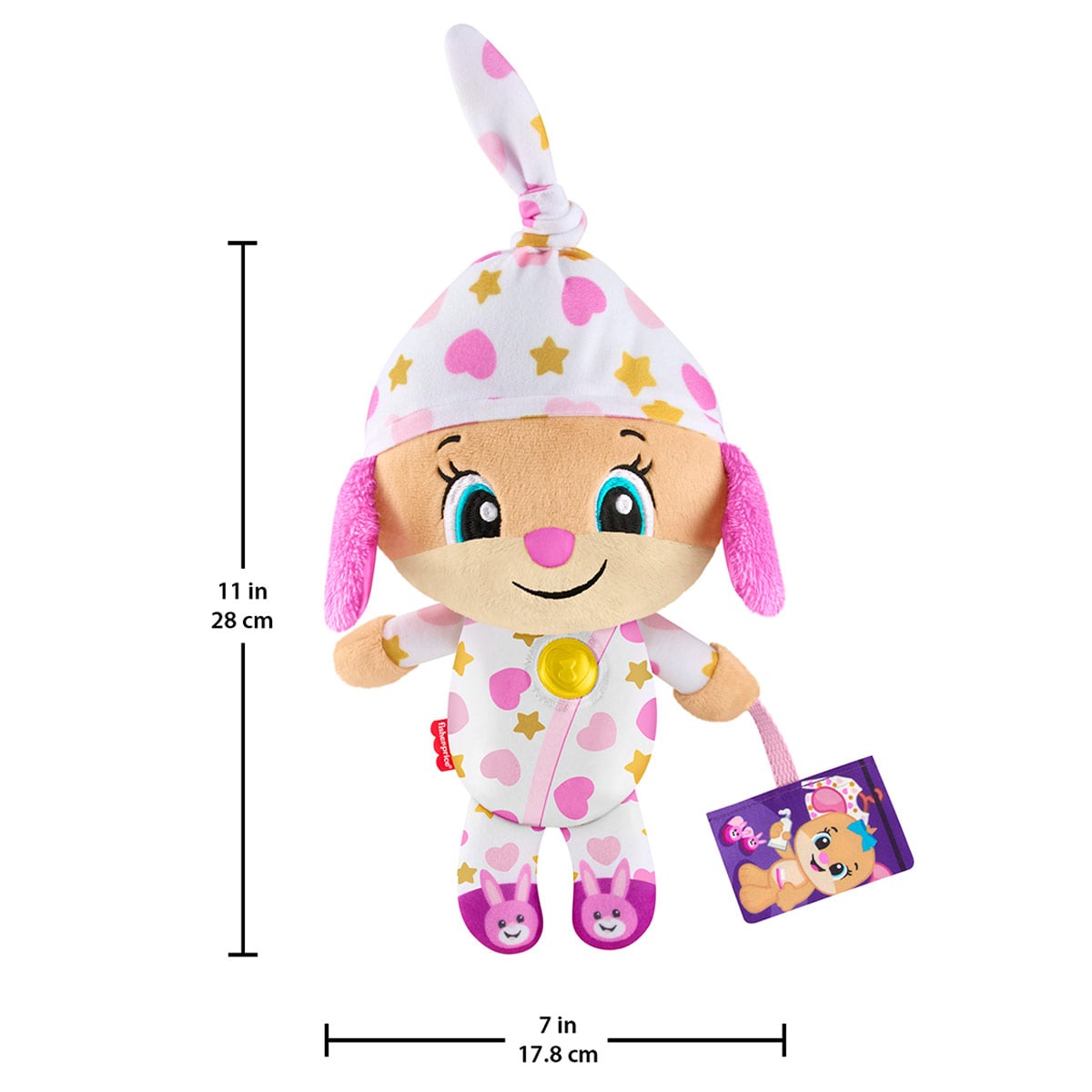 PELUCHE FISHER-PRICE HERMANITA HORA DE DORMIR - 2