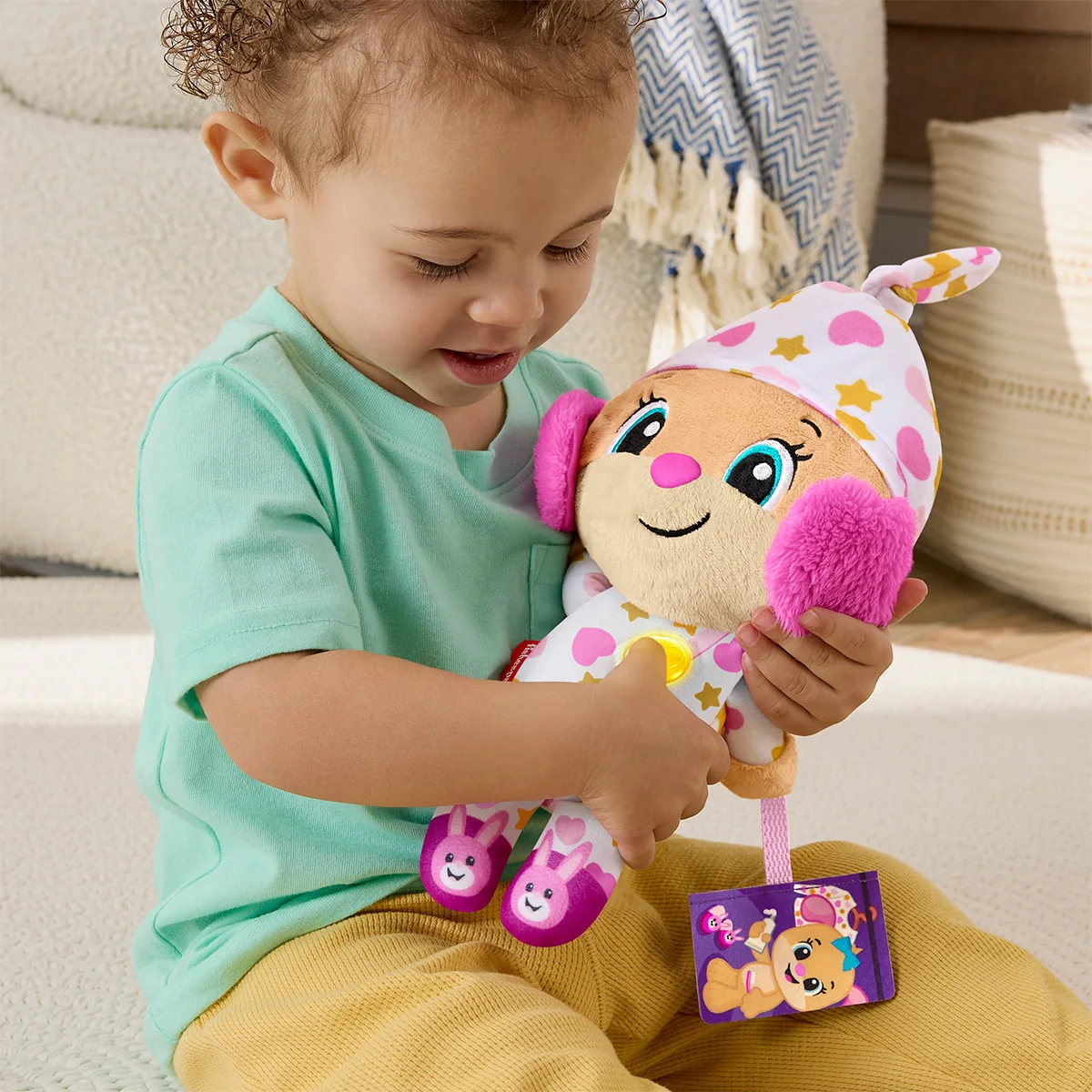 PELUCHE FISHER-PRICE HERMANITA HORA DE DORMIR - 3