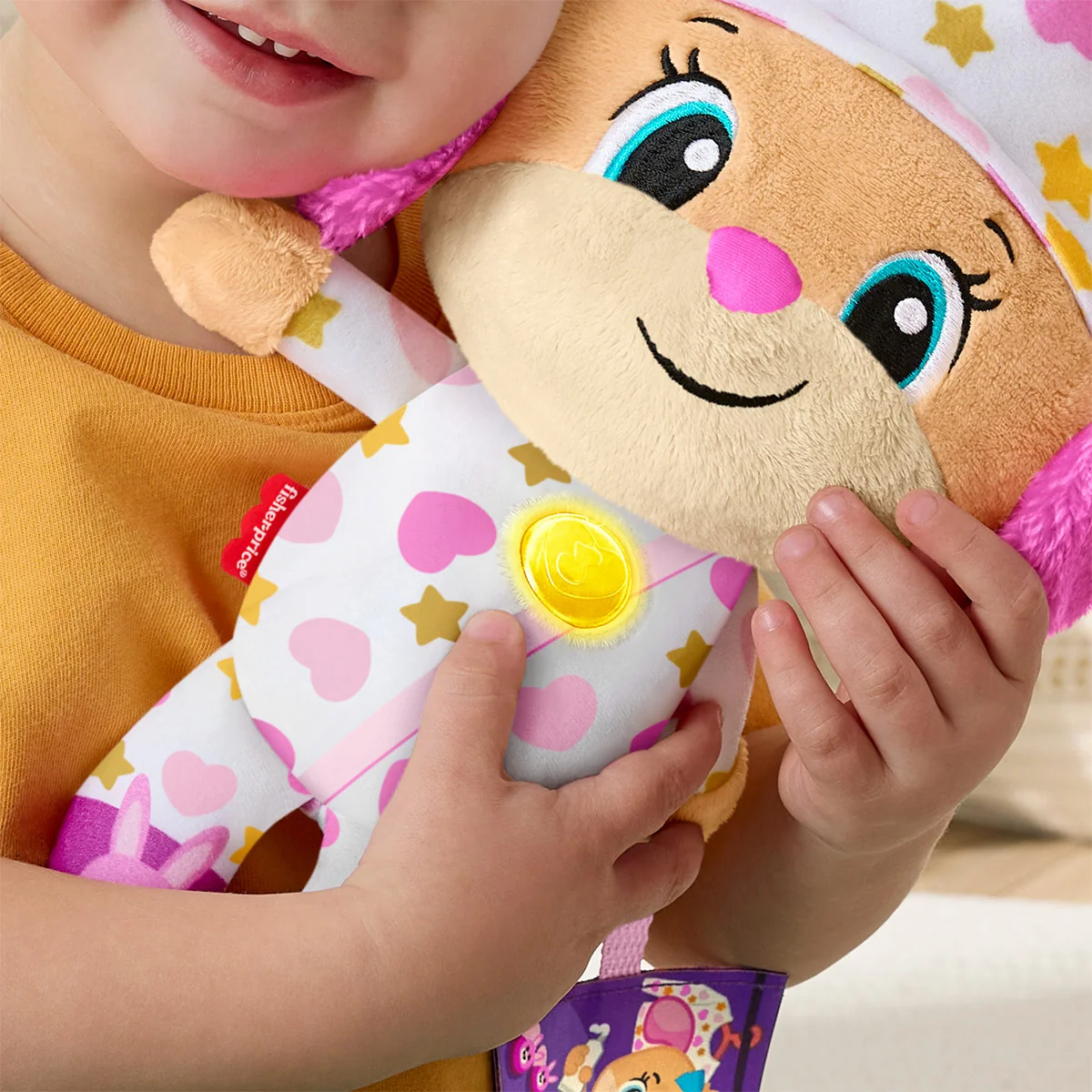 PELUCHE FISHER-PRICE HERMANITA HORA DE DORMIR - 4