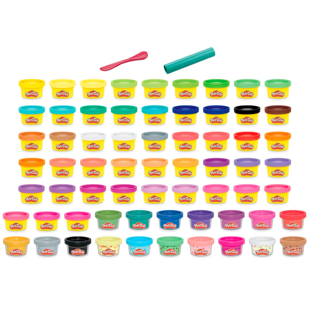 SET DE MASAS MOLDEABLES PLAY DOH SÚPER COLECCIÓN DE COLORES - 2
