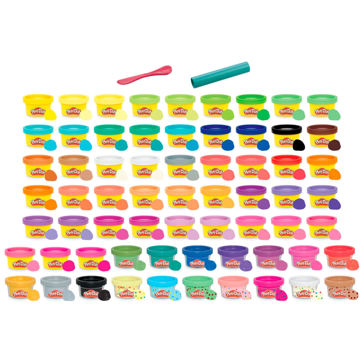 SET DE MASAS MOLDEABLES PLAY DOH SÚPER COLECCIÓN DE COLORES - 3