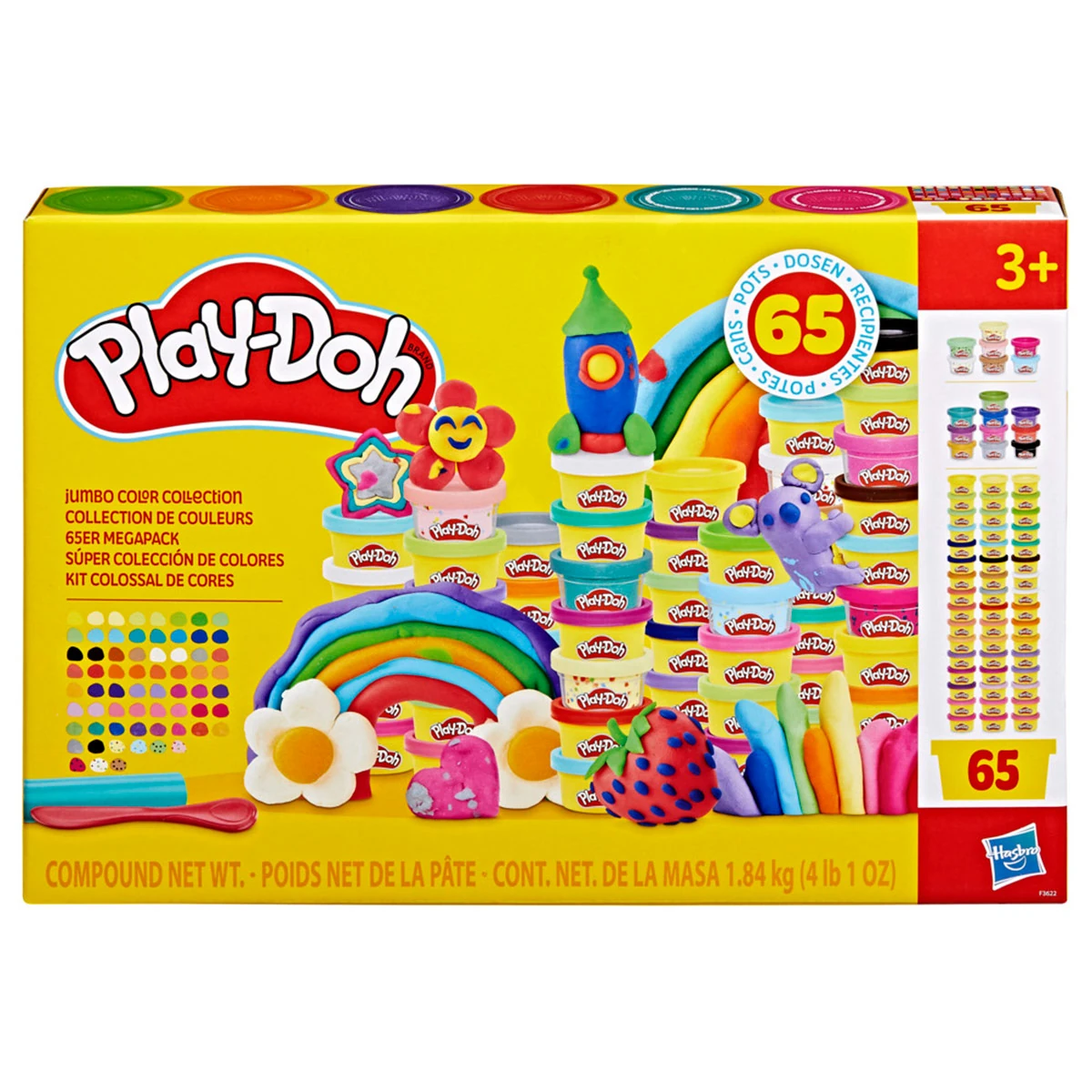 SET DE MASAS MOLDEABLES PLAY DOH SÚPER COLECCIÓN DE COLORES - 4