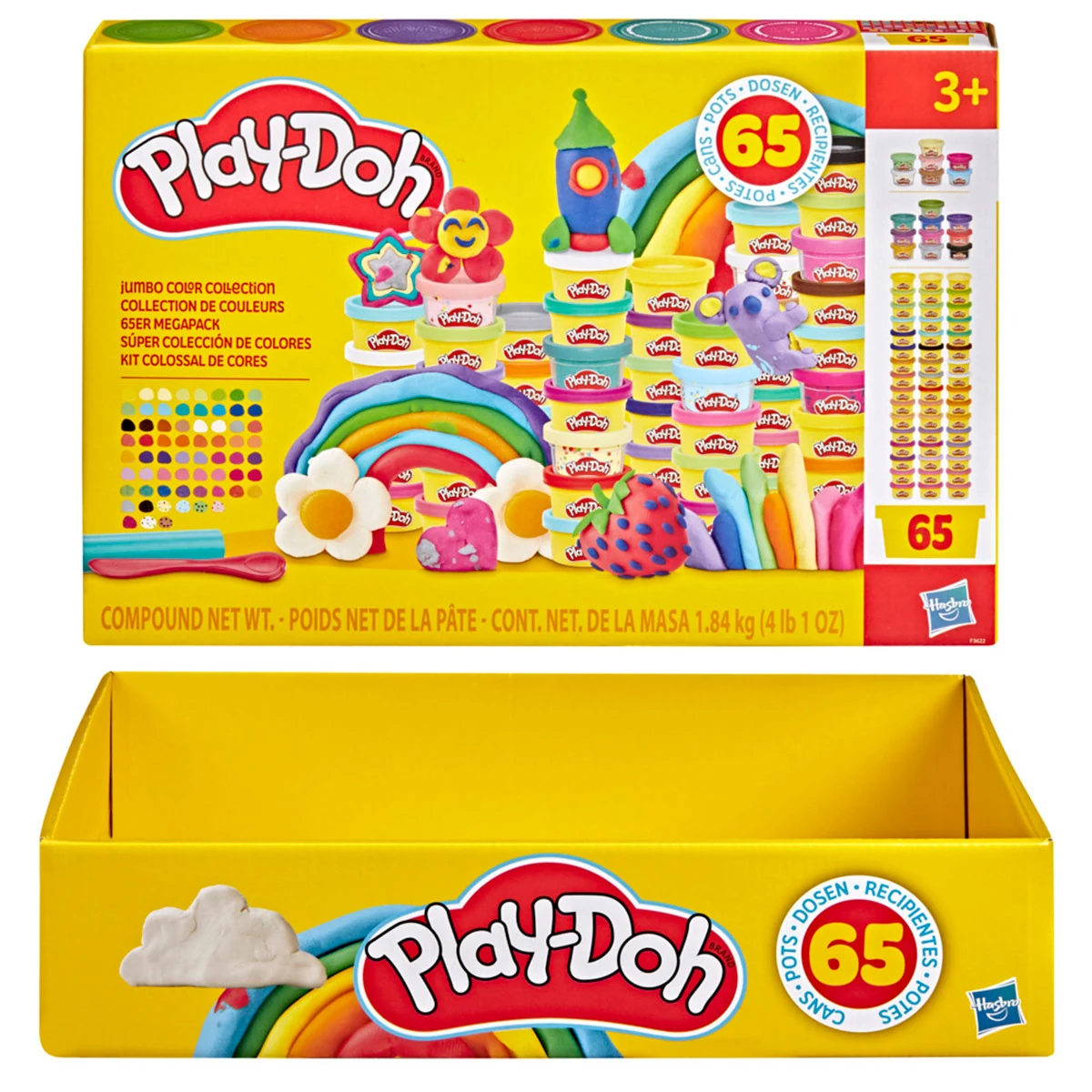 SET DE MASAS MOLDEABLES PLAY DOH SÚPER COLECCIÓN DE COLORES - 7