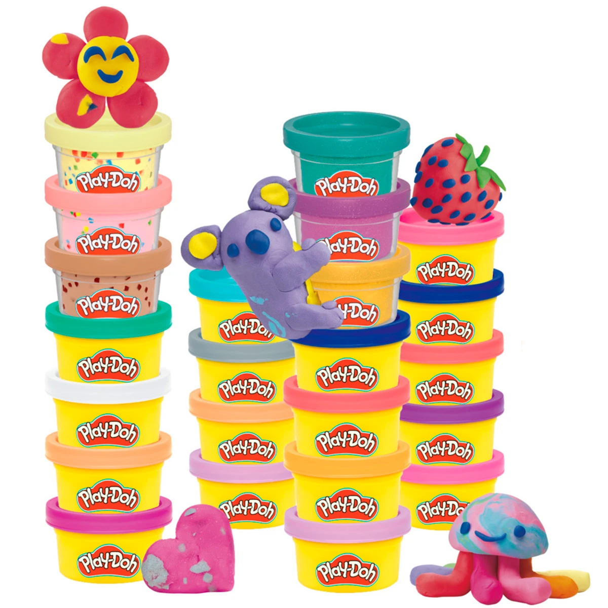 SET DE MASAS MOLDEABLES PLAY DOH SÚPER COLECCIÓN DE COLORES - 8