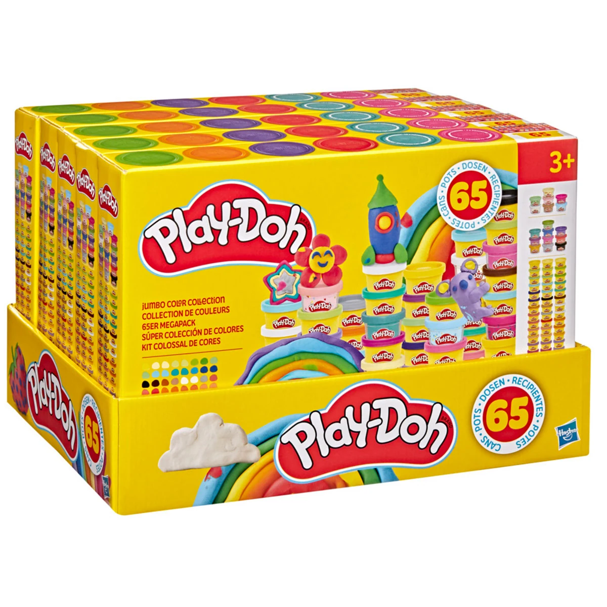 SET DE MASAS MOLDEABLES PLAY DOH SÚPER COLECCIÓN DE COLORES - 10