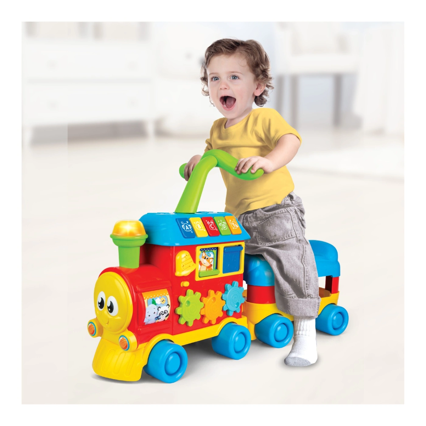 JUGUETE DIDÁCTICO WINFUN TREN DE APRENDIZAJE CON ANDADOR - 3