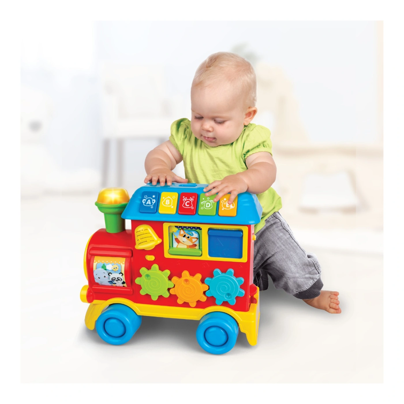 JUGUETE DIDÁCTICO WINFUN TREN DE APRENDIZAJE CON ANDADOR - 4