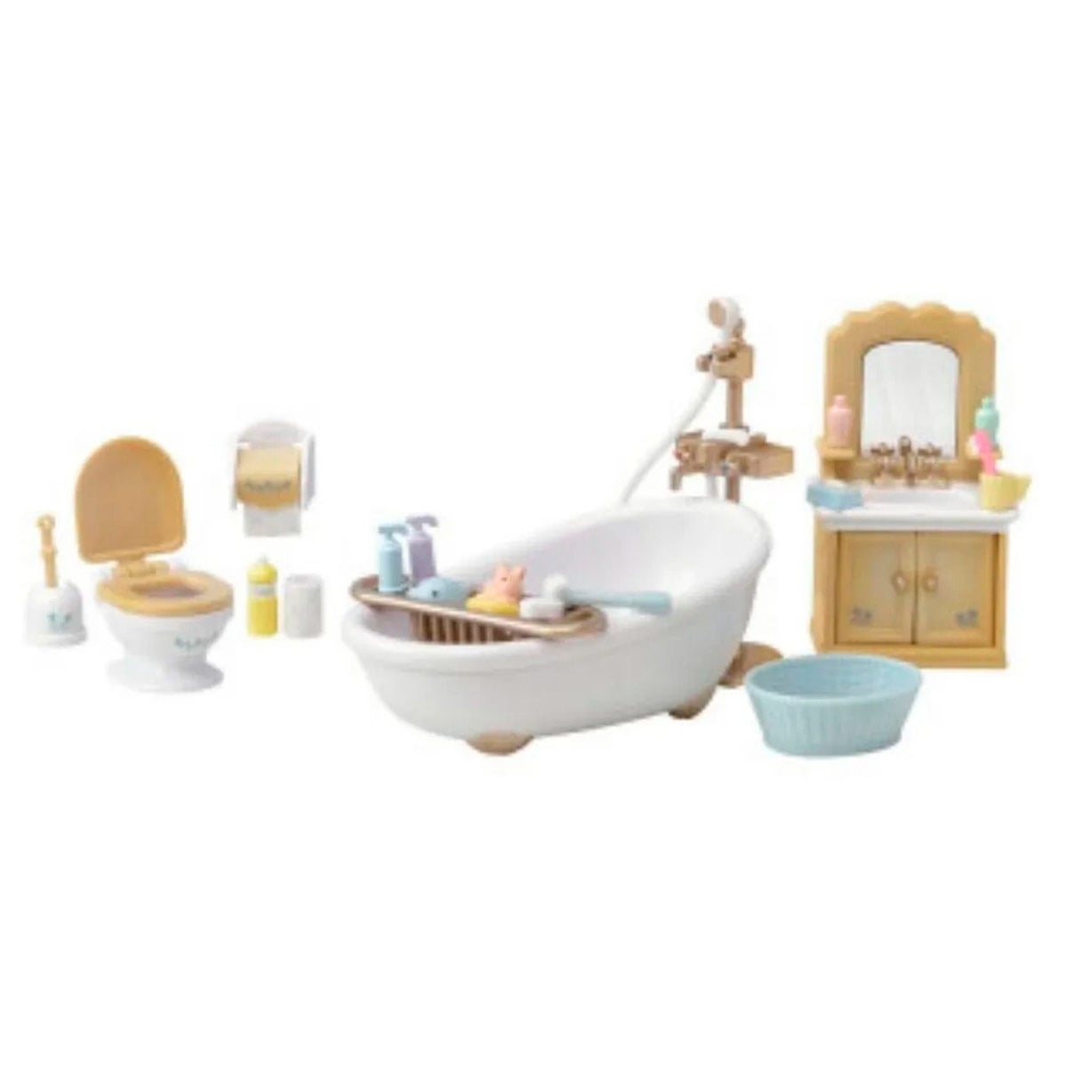 FIGURA COLECCIONABLE SYLVANIAN FAMILIES SET DE BAÑO - 2