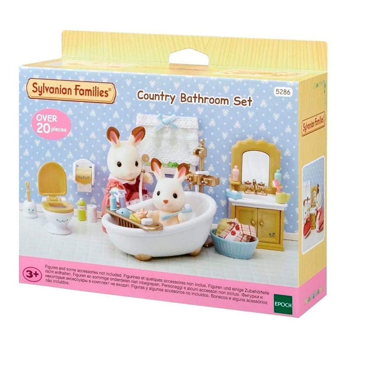 FIGURA COLECCIONABLE SYLVANIAN FAMILIES SET DE BAÑO - 6