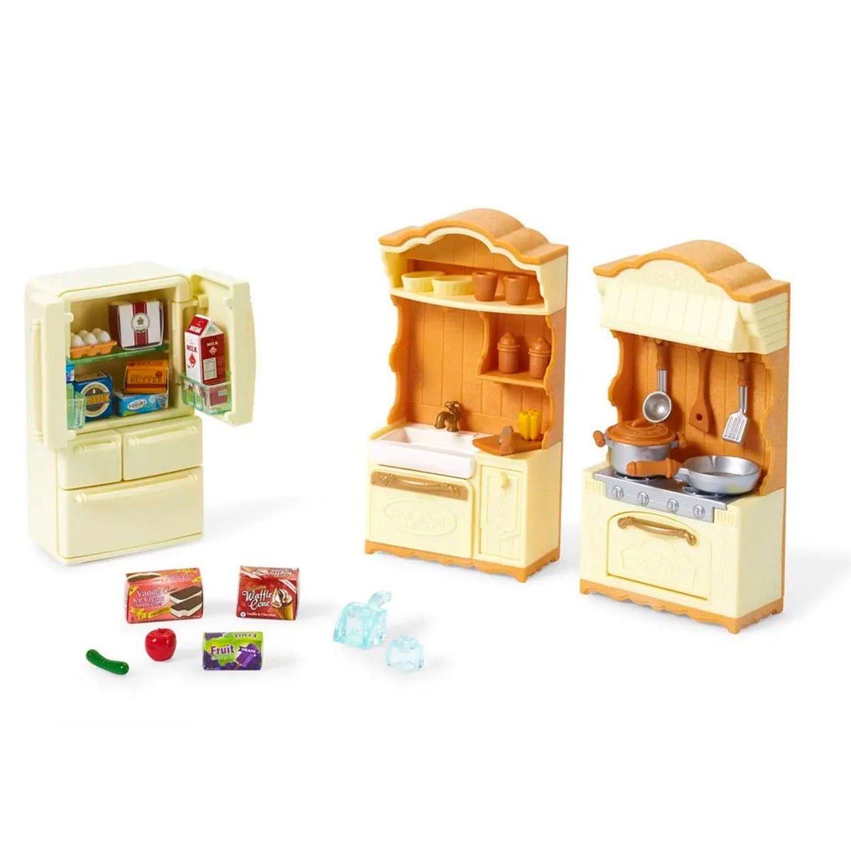 FIGURA COLECCIONABLE SYLVANIAN FAMILIES SET DE COCINA - 2