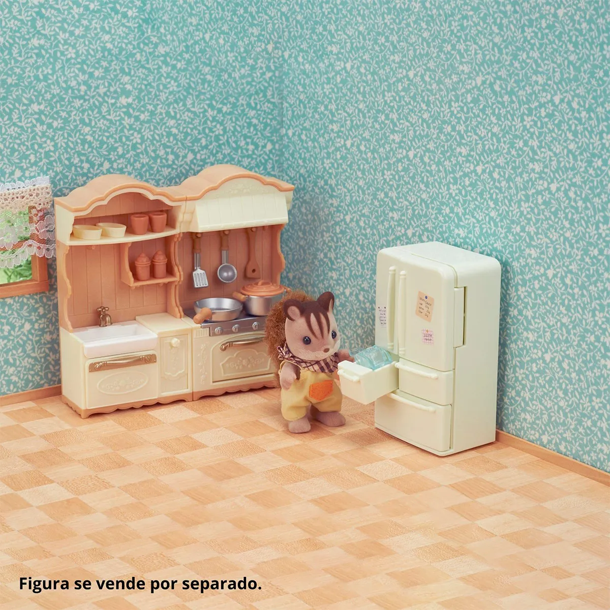 FIGURA COLECCIONABLE SYLVANIAN FAMILIES SET DE COCINA - 3