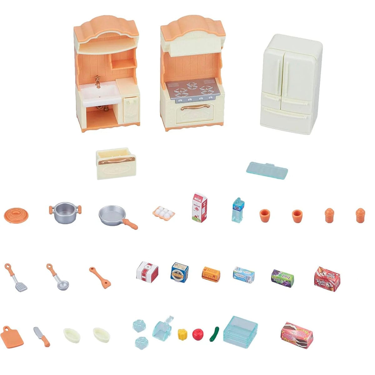 FIGURA COLECCIONABLE SYLVANIAN FAMILIES SET DE COCINA - 4