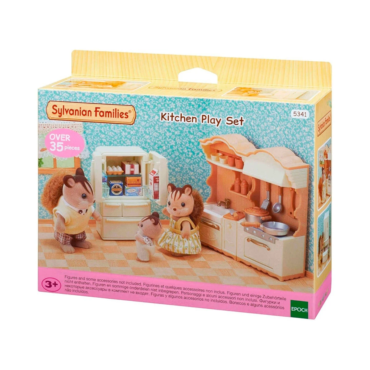 FIGURA COLECCIONABLE SYLVANIAN FAMILIES SET DE COCINA - 5