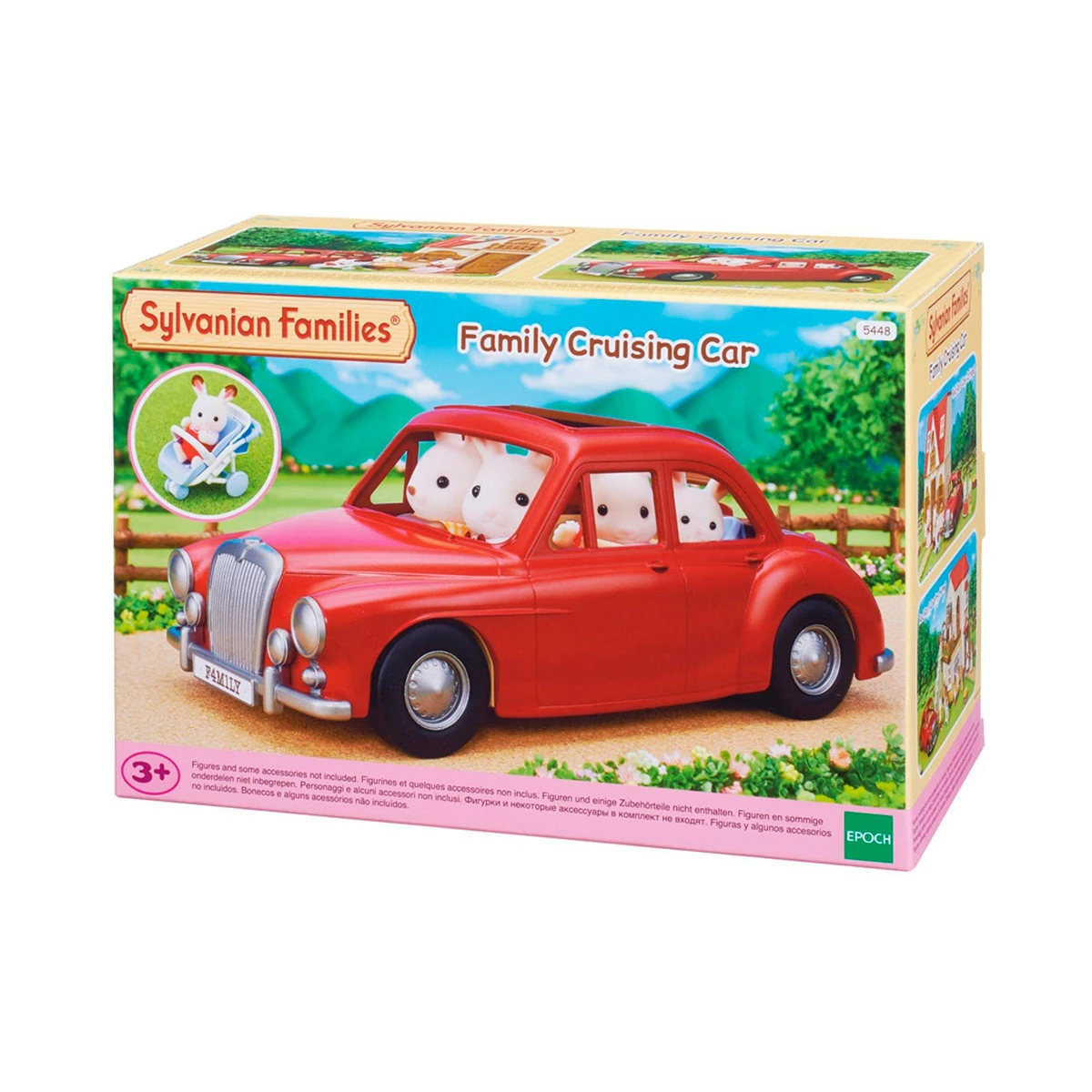 FIGURA COLECCIONABLE SYLVANIAN FAMILIES COCHE FAMILIAR - 3