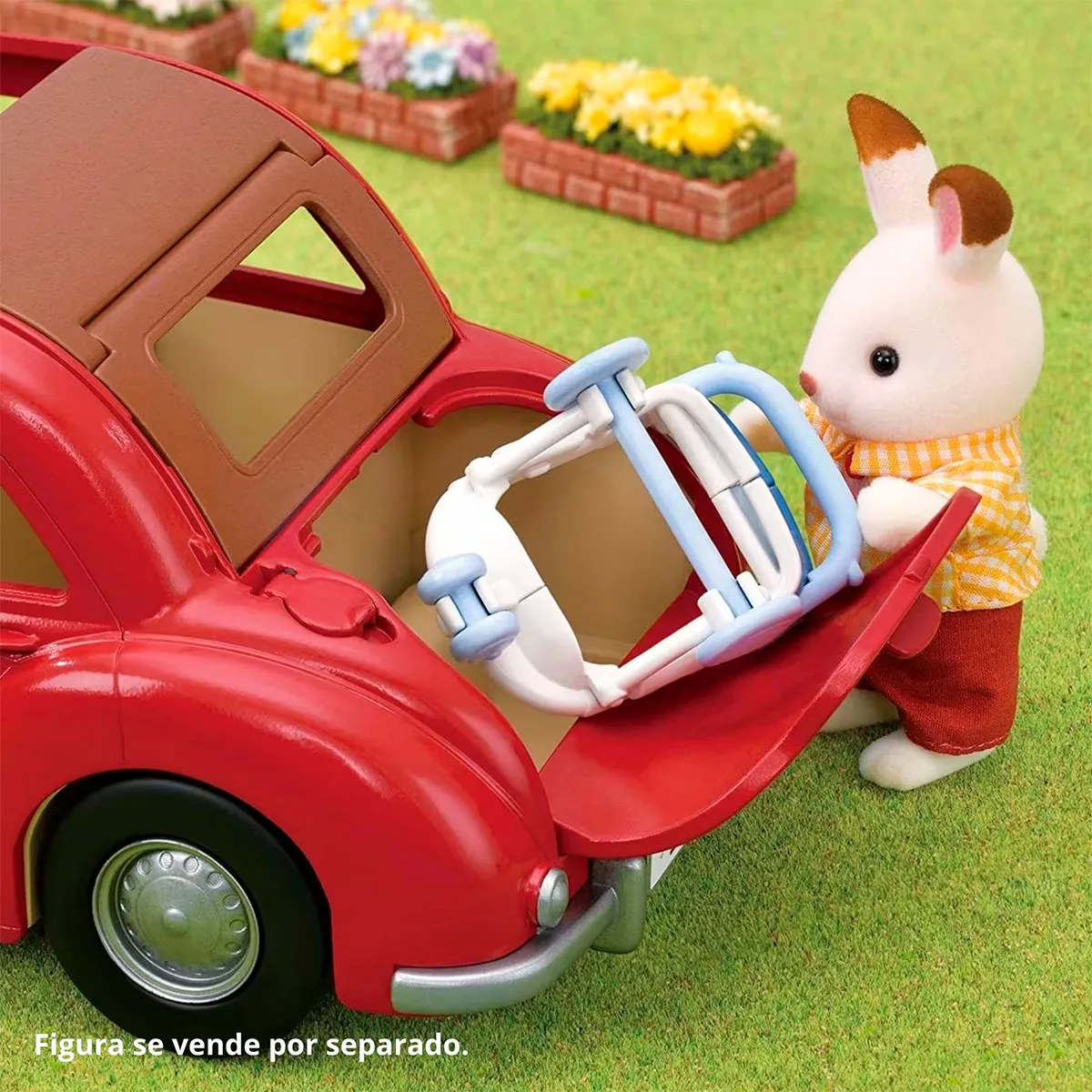 FIGURA COLECCIONABLE SYLVANIAN FAMILIES COCHE FAMILIAR - 4