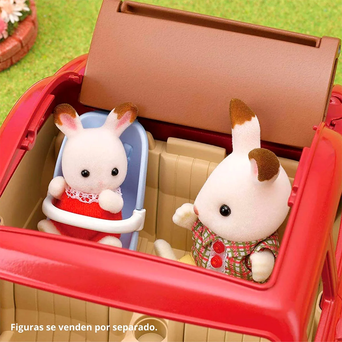 FIGURA COLECCIONABLE SYLVANIAN FAMILIES COCHE FAMILIAR - 5