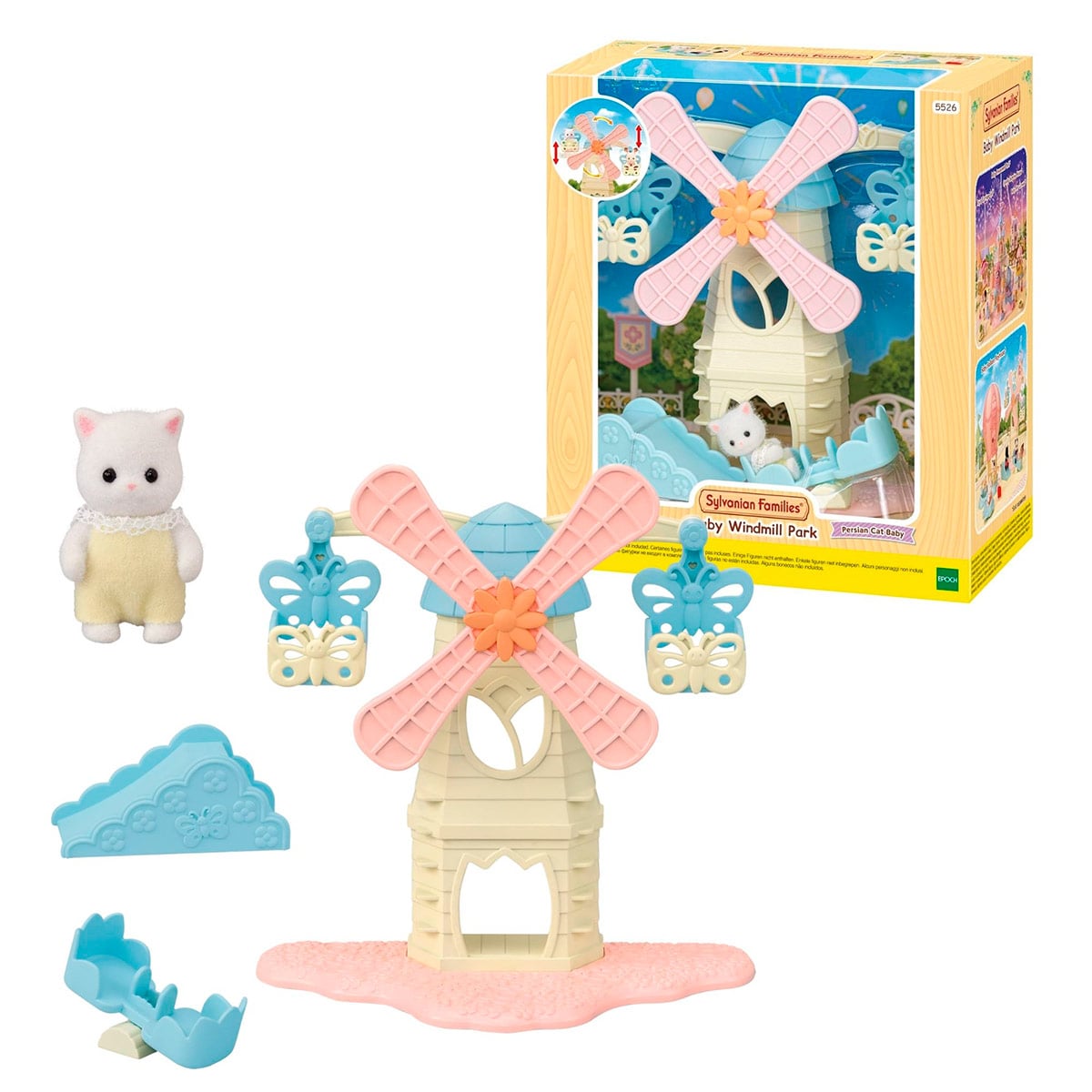 FIGURA COLECCIONABLE SYLVANIAN FAMILIES PARQUE MOLINO DE VIENTO - 1