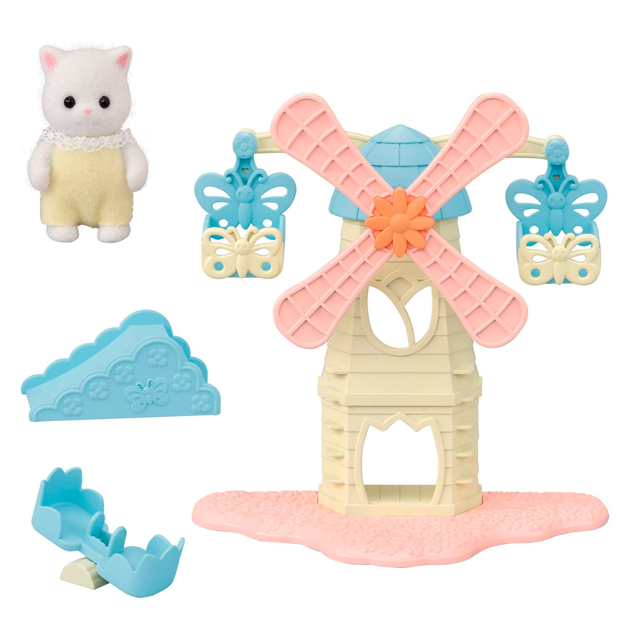 FIGURA COLECCIONABLE SYLVANIAN FAMILIES PARQUE MOLINO DE VIENTO - 2
