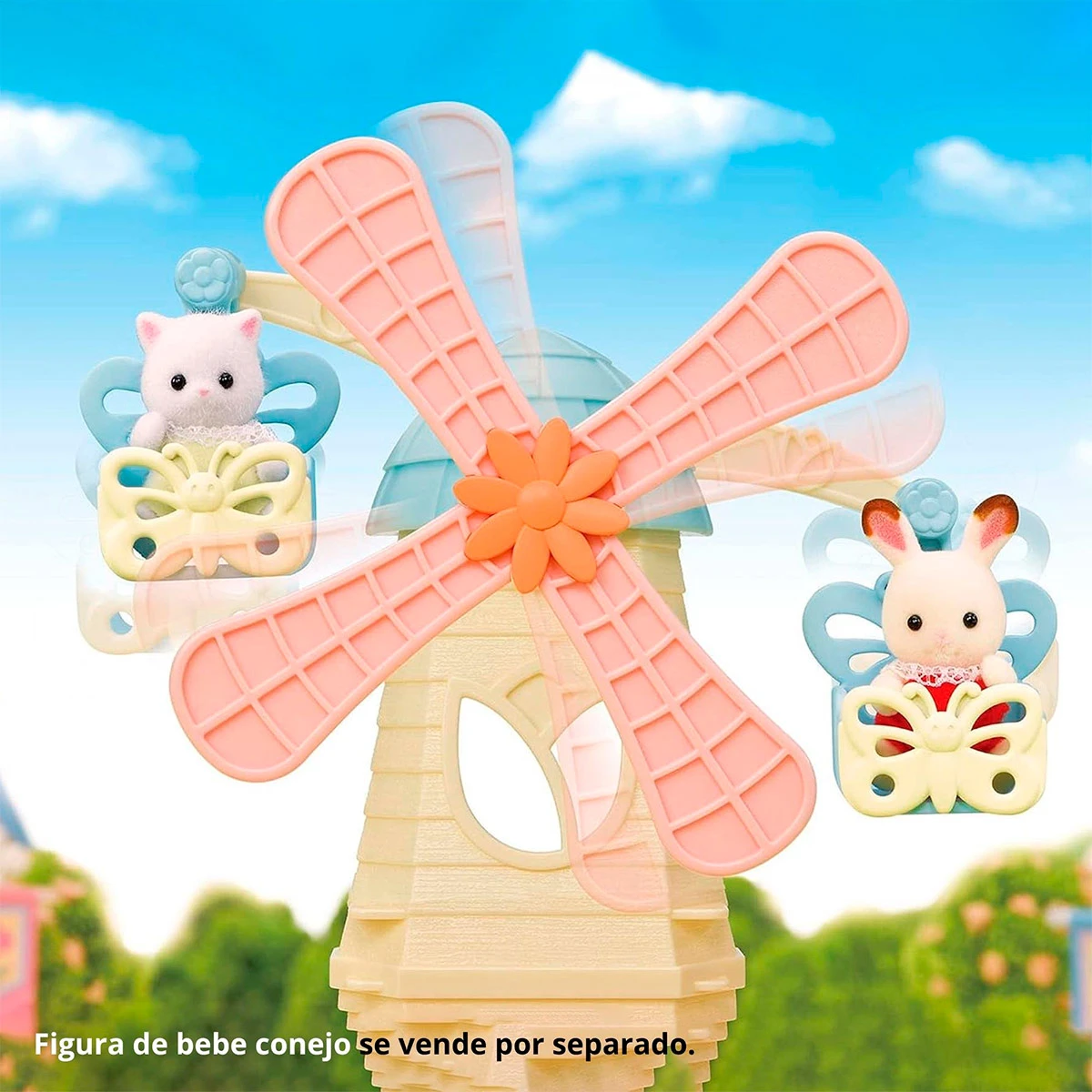 FIGURA COLECCIONABLE SYLVANIAN FAMILIES PARQUE MOLINO DE VIENTO - 4