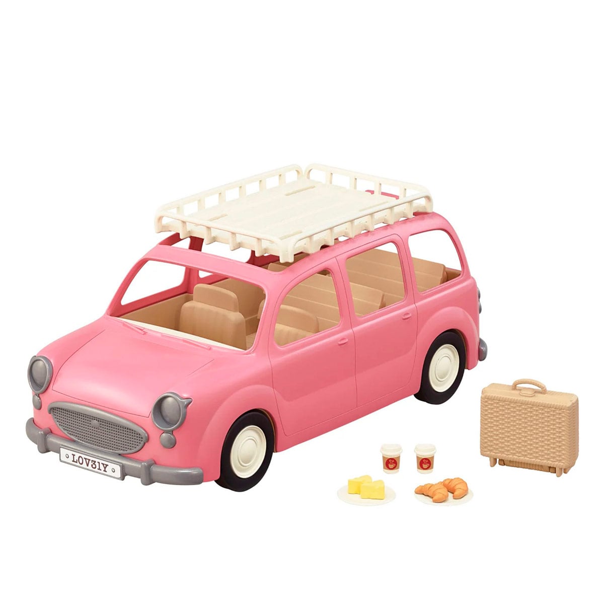 FIGURA COLECCIONABLE SYLVANIAN FAMILIES VAN PICNIC FAMILIAR - 2